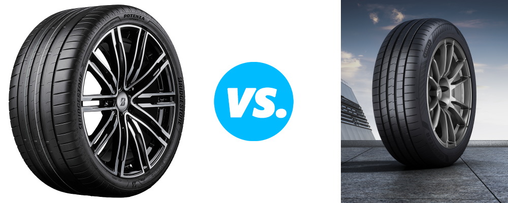 Bridgestone Potenza Sport vs Goodyear Eagle F1 Asymmetric 6