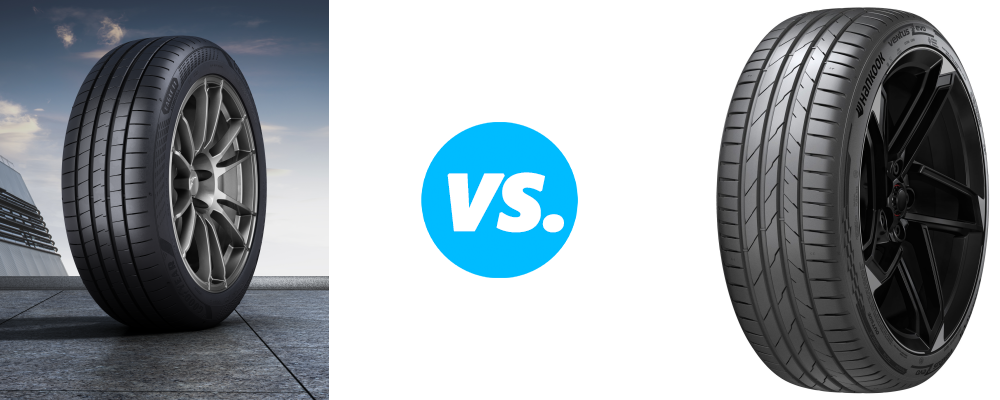 Goodyear Eagle F1 Asymmetric 6 vs Hankook Ventus Evo