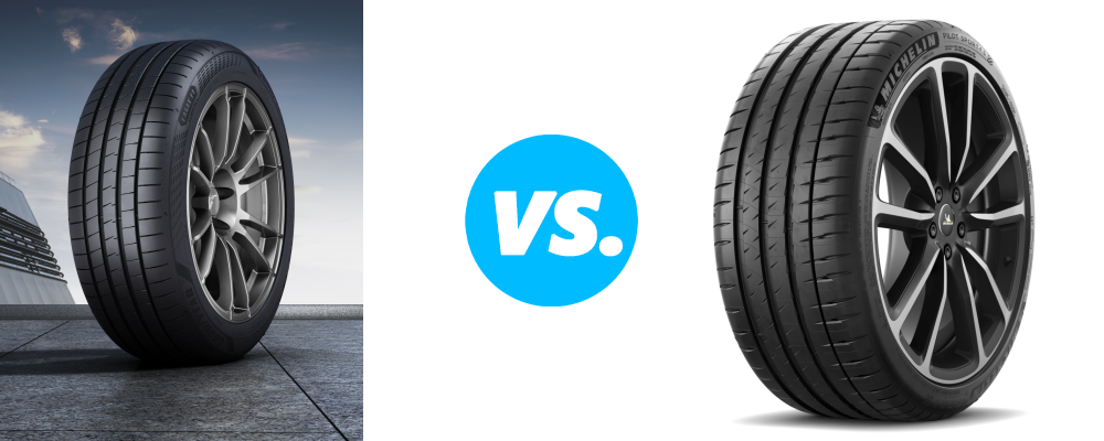 Goodyear Eagle F1 Asymmetric 6 vs Michelin Pilot Sport 4 S