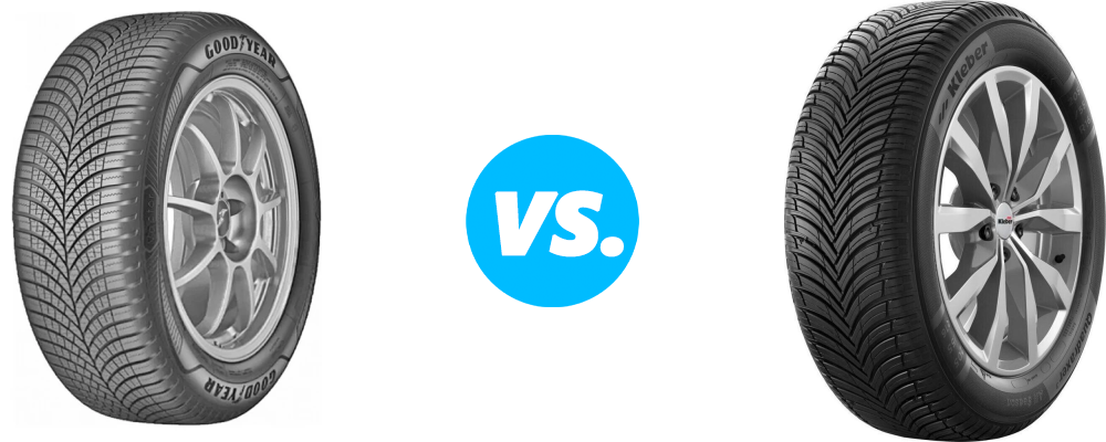 Goodyear Vector 4Seasons Gen 3 vs Kleber Quadraxer 3